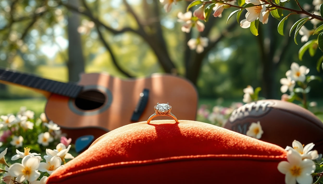 taylor swift and travis kelces engagement a fairy tale moment python 1756234288