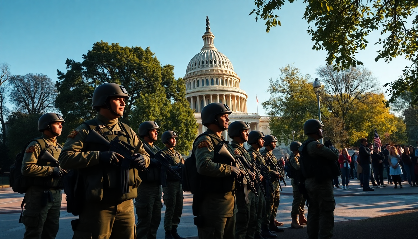 the role of the national guard amid rising tensions in washington python 1755435632