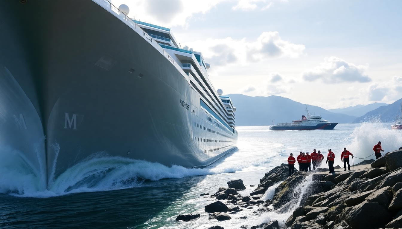 vancouver cruise ship aground insights into the rescue operation python 1754286719