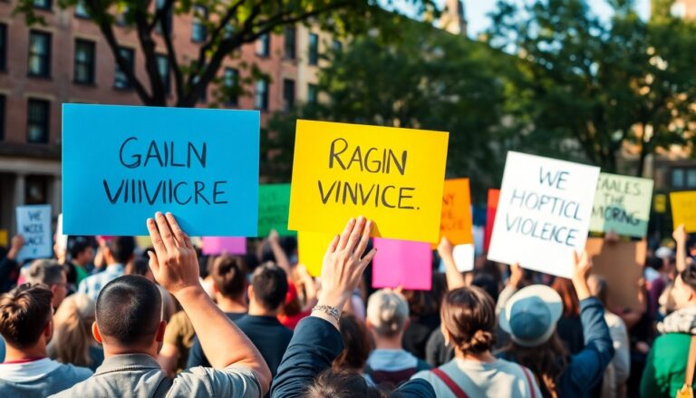 community rally demands action against escalating gun violence in toronto python 1757799595