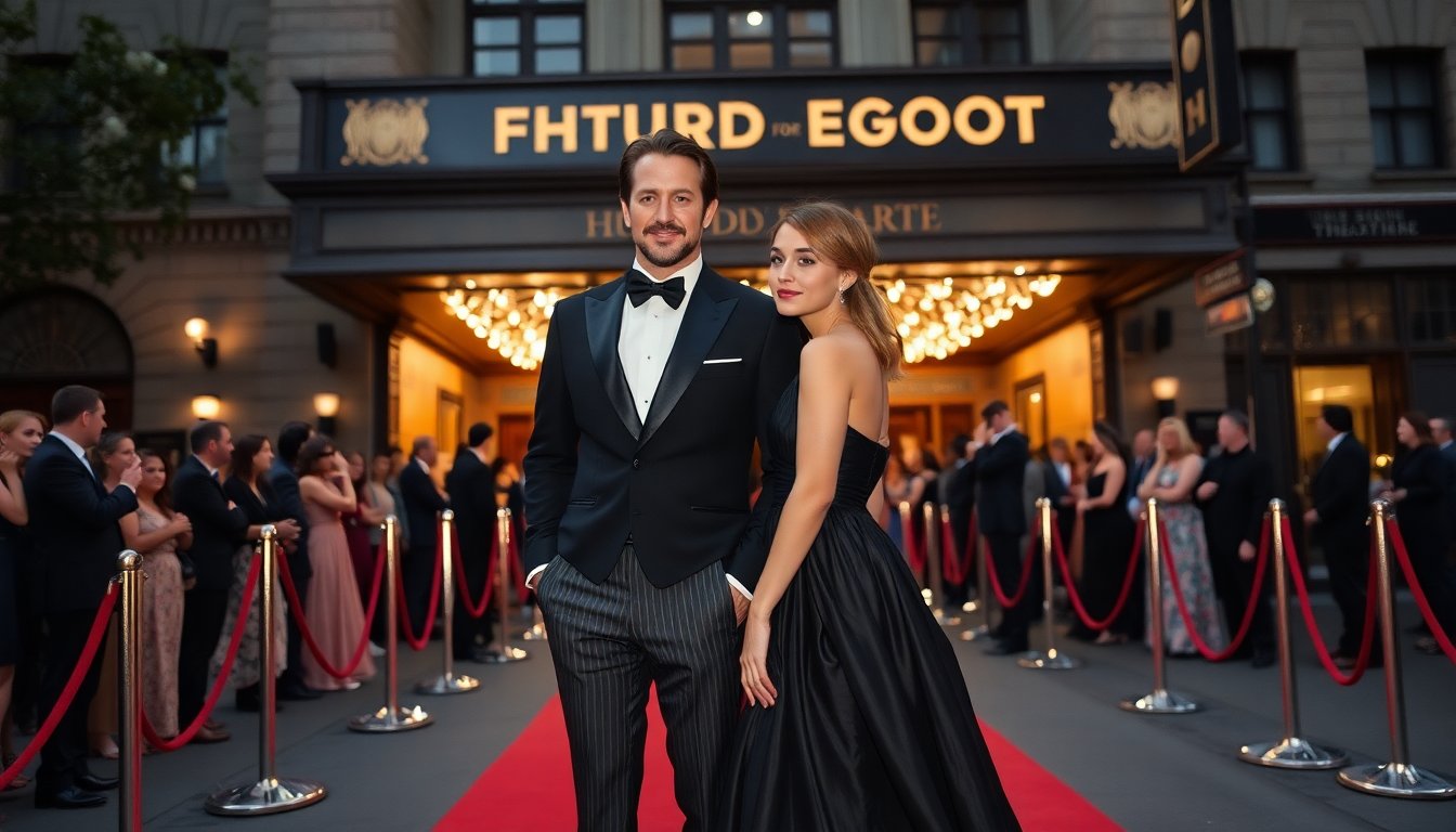 keanu reeves and alexandra grant dazzle at the waiting for godot premiere python 1759134783