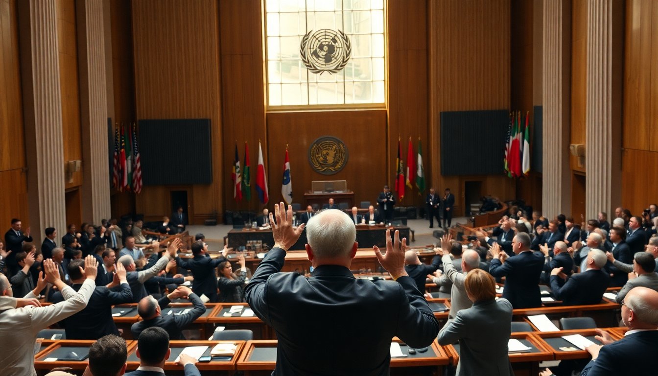 netanyahus un address navigating growing global isolation python 1758904092