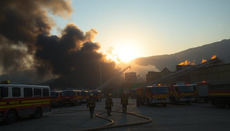 ongoing firefighting efforts at tsing yi recycling facility latest updates and impact python 1758604410