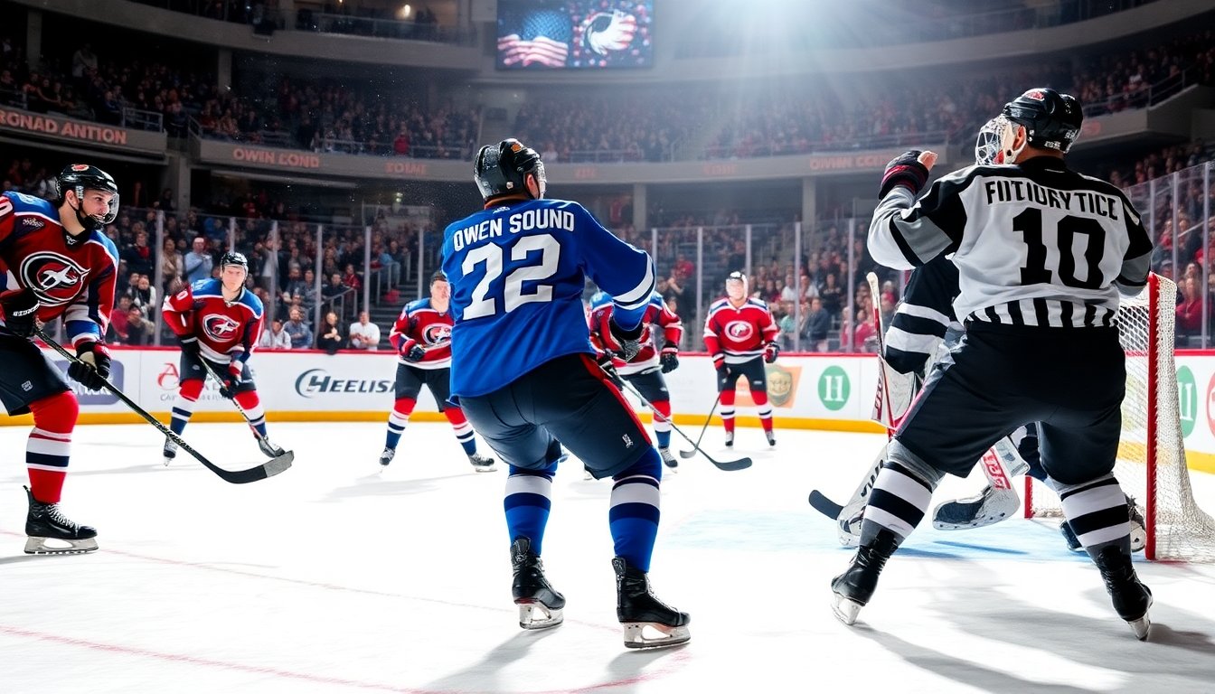 owen sound attack secures overtime victory over london knights python 1758384155