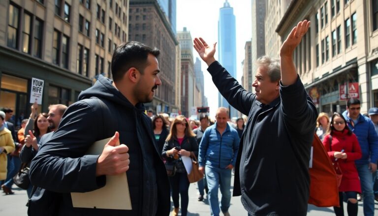 pro life activist assaulted during heated interview python 1758975273