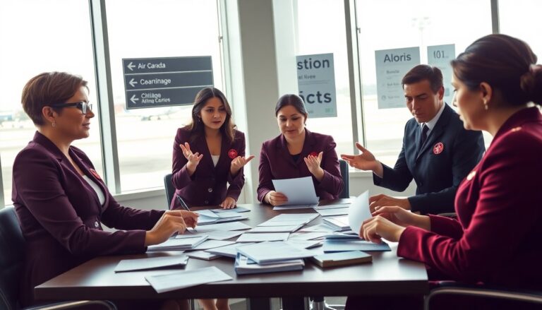 significant vote against air canada wage proposal by flight attendants python 1757192484