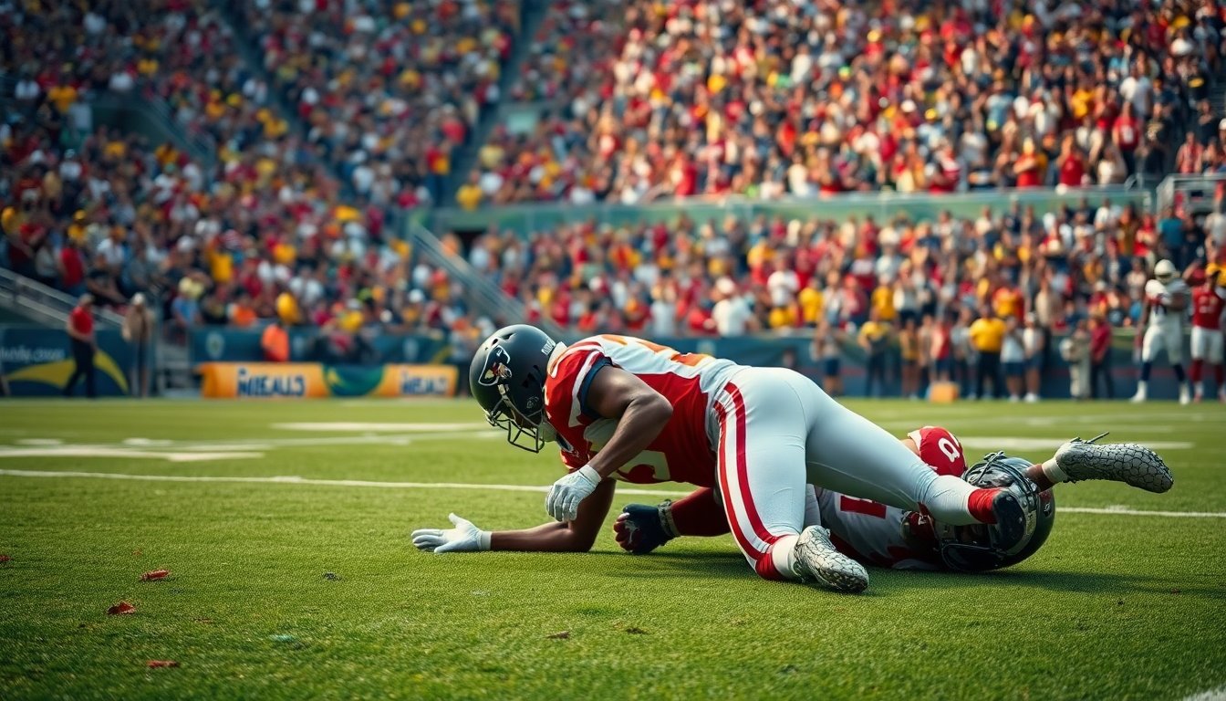 xavier worthy suffers injury after collision with travis kelce python 1757121746