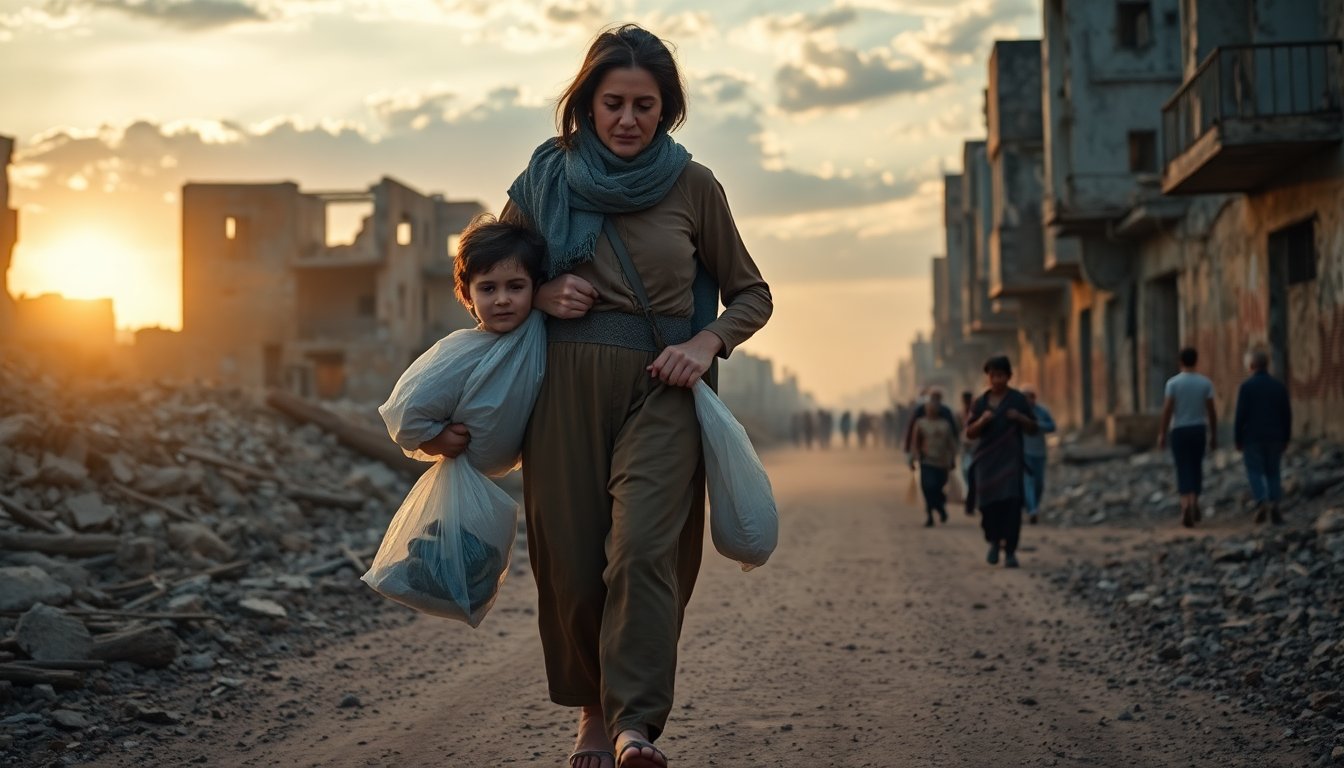 a familys quest for safety navigating the challenges in gaza 1760755689