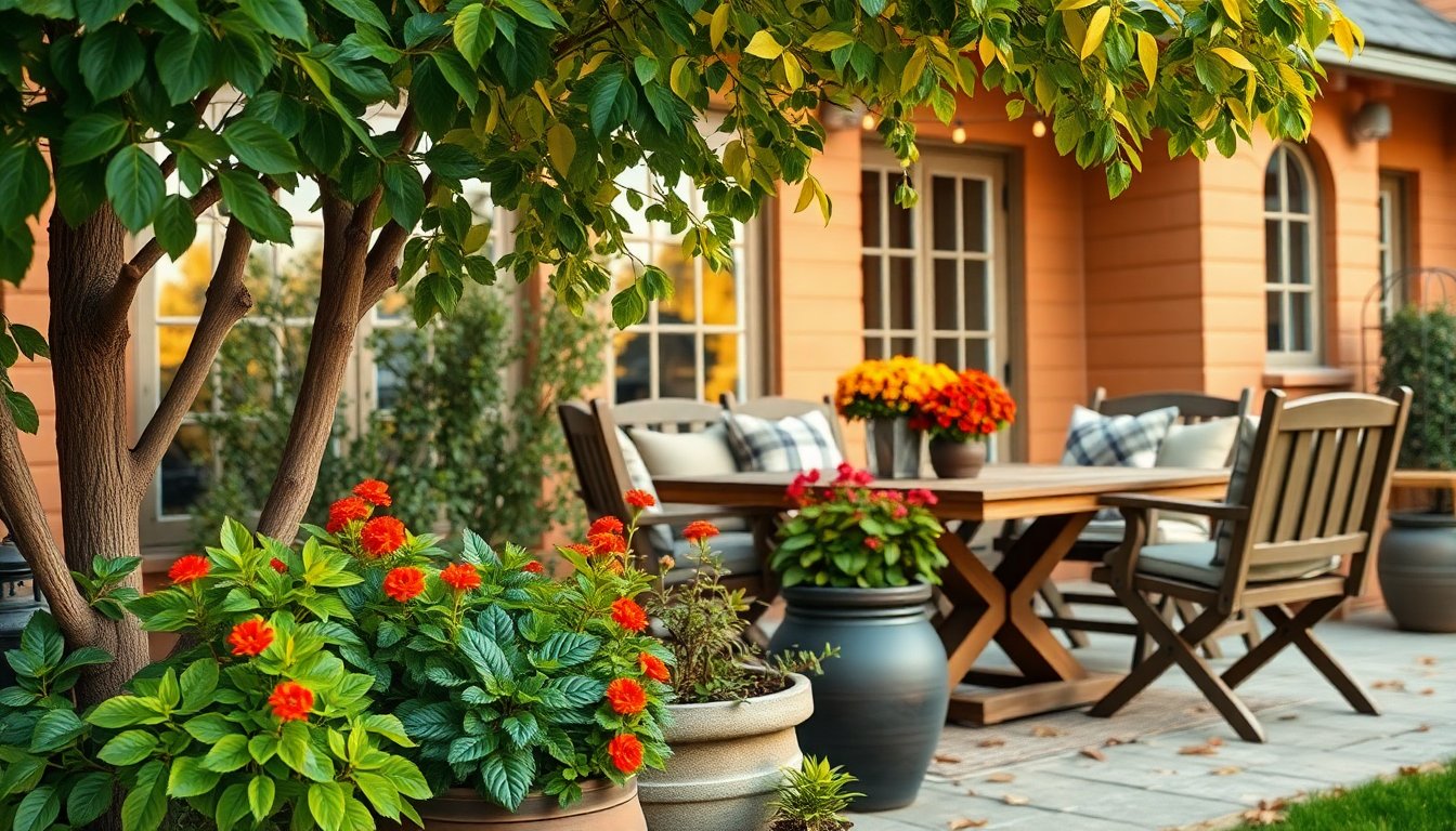 chic outdoor planters to transform your patio this fall 1760580849
