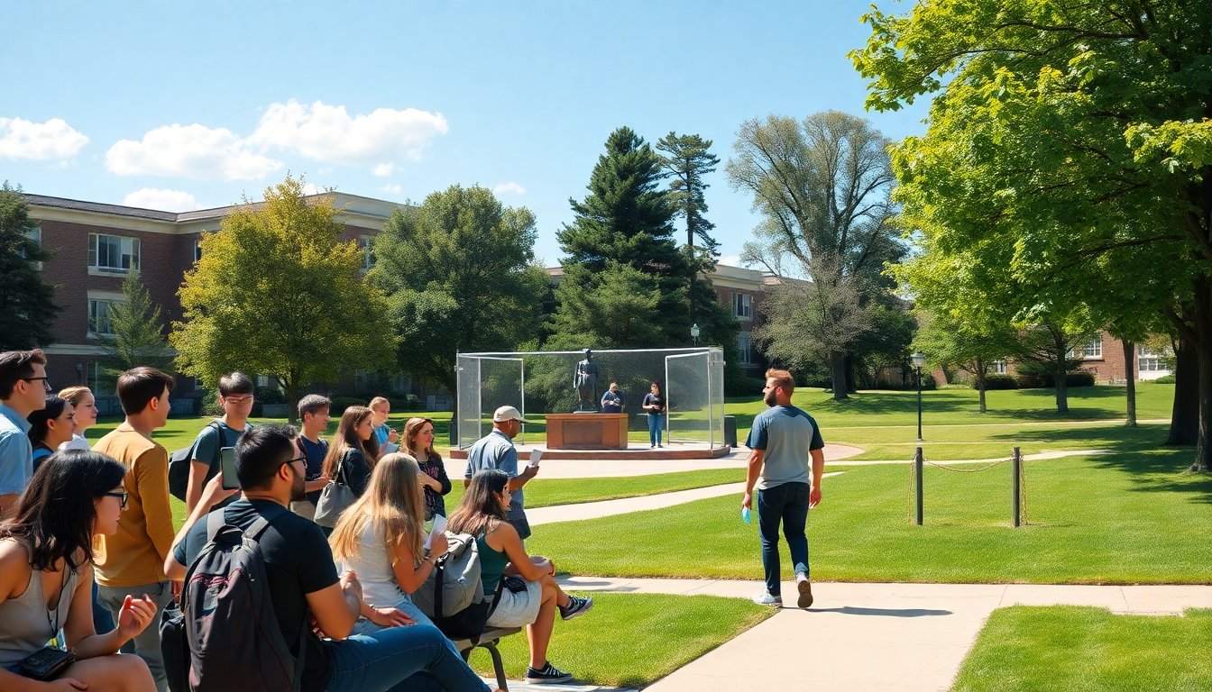 debate over charlie kirk statues at college campuses a closer look 1759941842