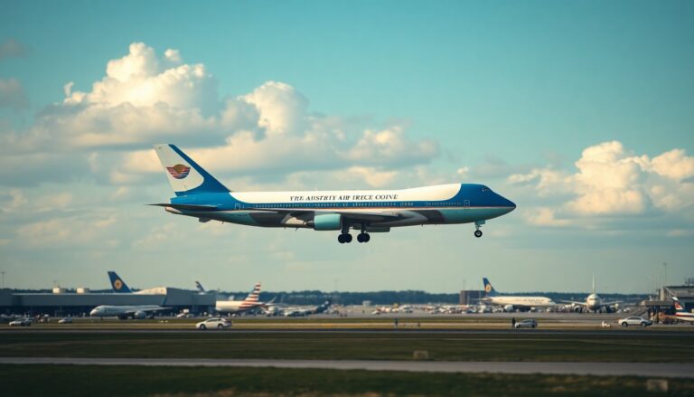 donald trumps return to washington on air force one a journey to remember 1760378815