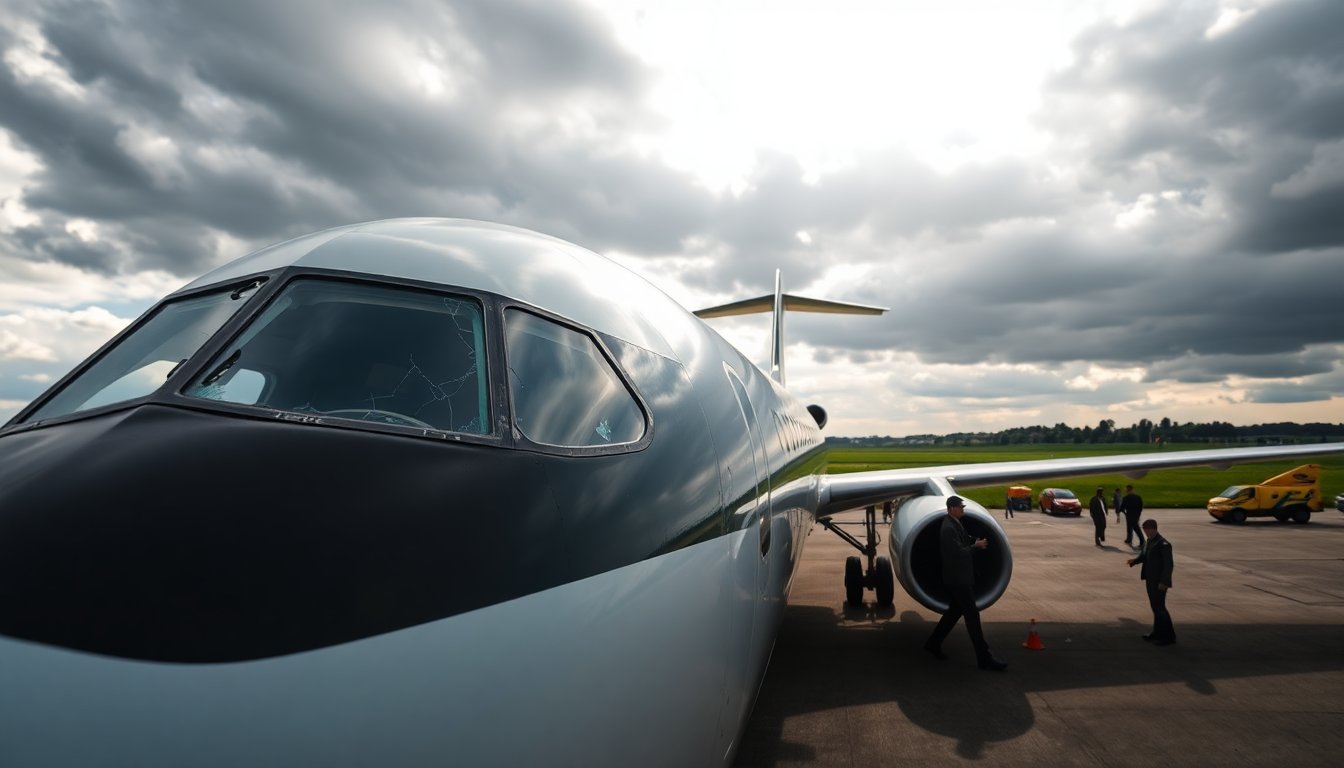 emergency landing in the uk secretary of war pete hegseths flight crisis 1760567743