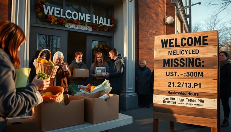 how the postal strike affects donations to welcome hall mission 1760388333