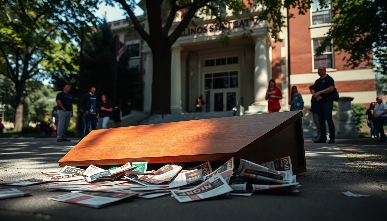 illinois state university ta arrested for flipping turning point usa table what happened 1760862573