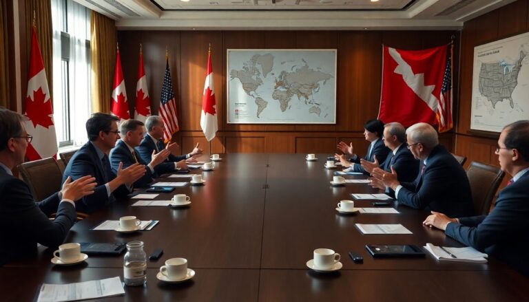 mark carney discusses us canada trade relations amid tariff threats 1761499364