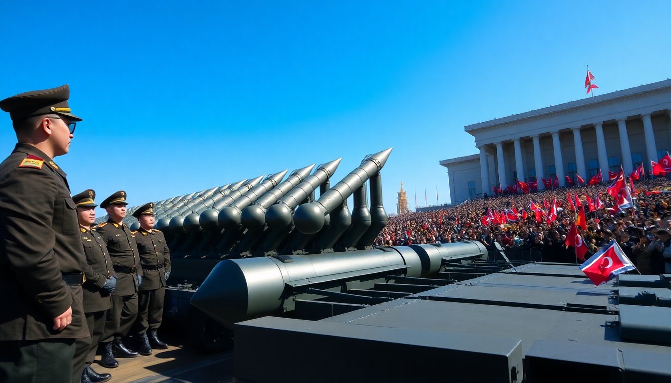 north koreas military parade showcasing major nuclear advancements 1760187056