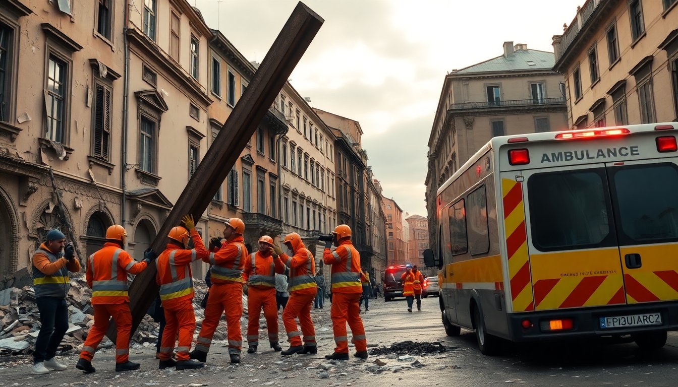 powerful earthquake hits central italy emergency services deployed 1761255800