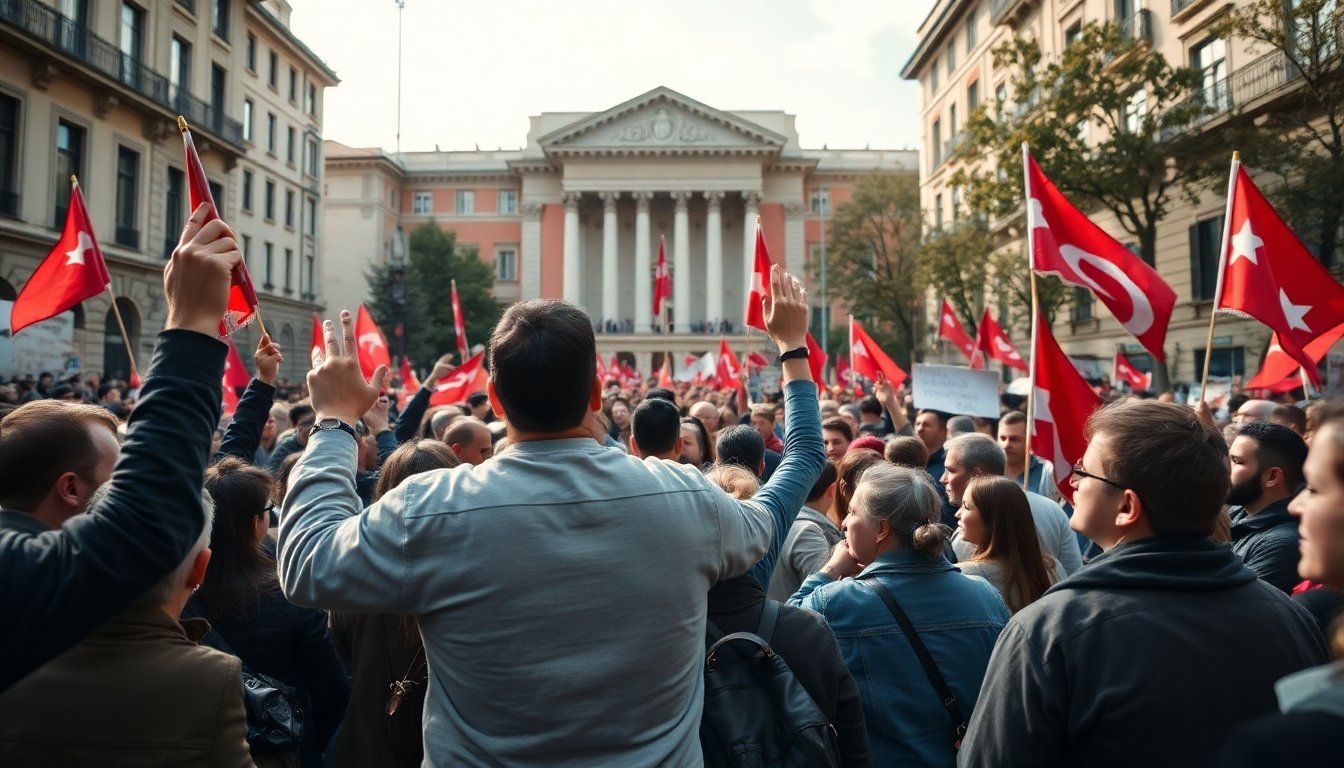 protests erupt in georgias local elections amid accusations against eu envoy python 1759681109