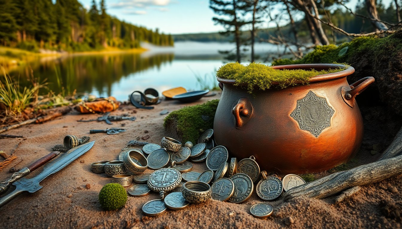 swedish fisherman discovers ancient treasure trove while searching for fishing bait 1761809838