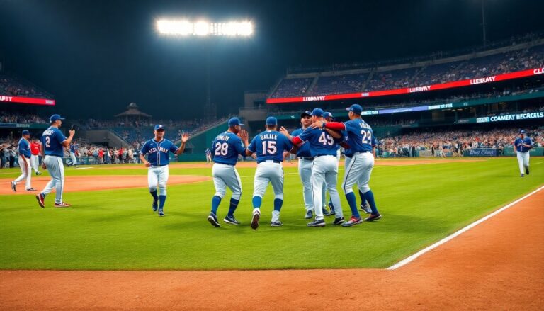 toronto blue jays celebrate first postseason win in nine years python 1759671832
