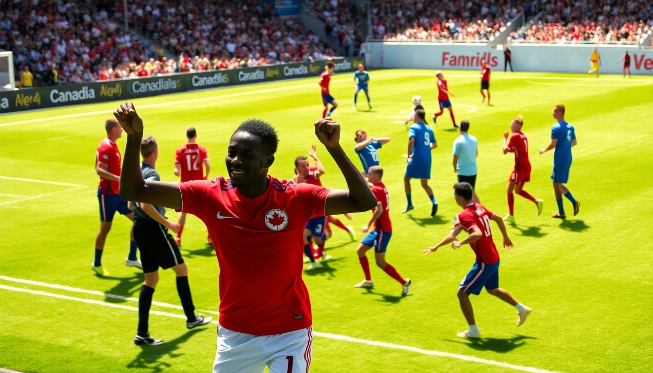 canadas soccer team shines in victory against venezuela ahead of world cup 1763553518