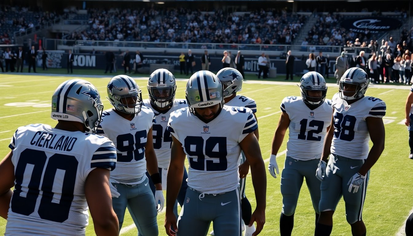 dallas cowboys honor marshawn kneelands legacy with dominant victory over las vegas raiders 1763447403