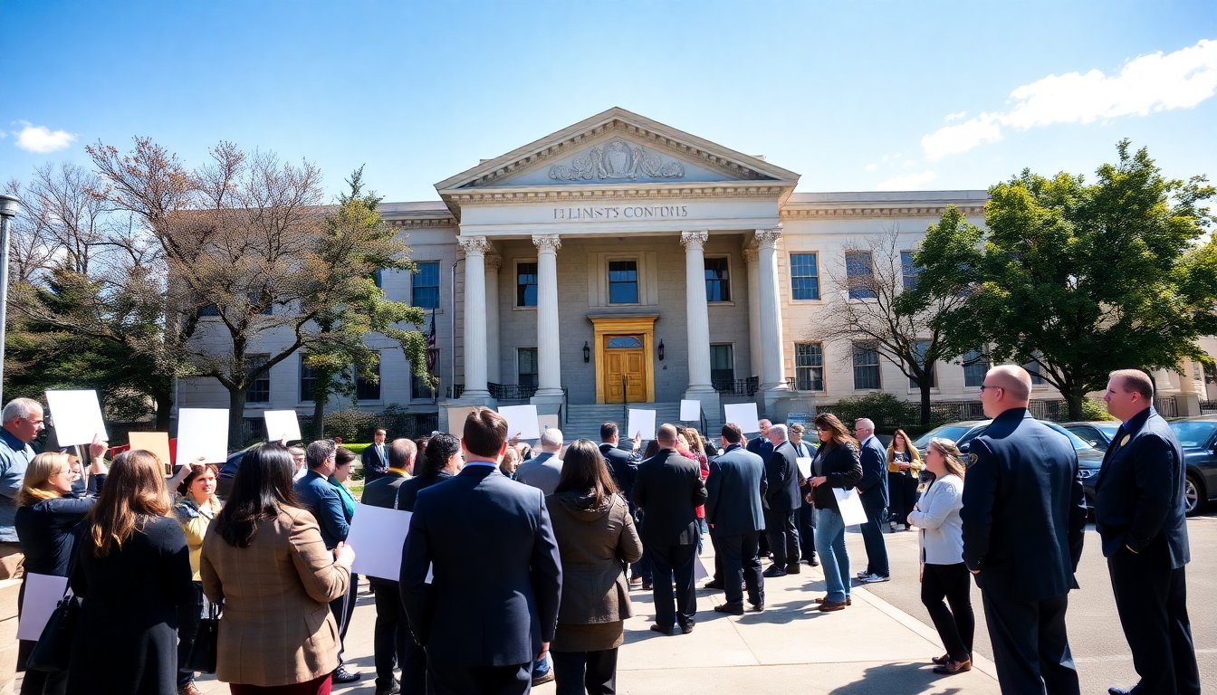 illinois lawmakers approve bill to restrict ice activities near courthouses 1761972529
