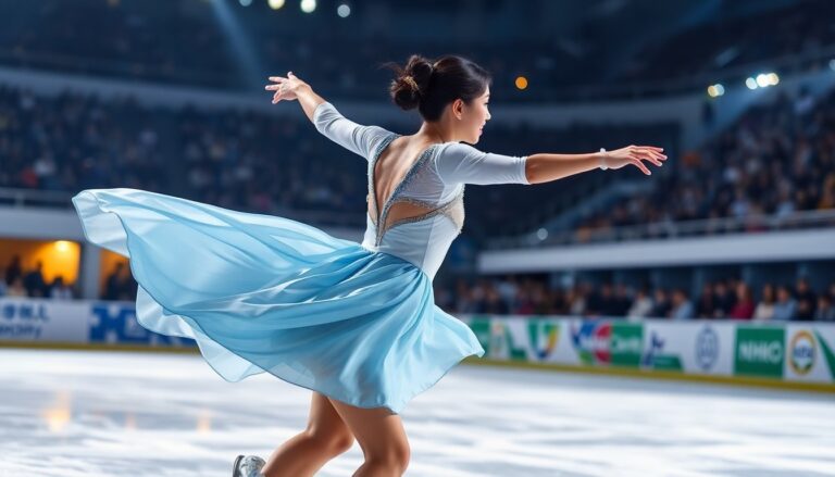 kaori sakamoto leads the nhk trophy in an impressive short program 1762534414