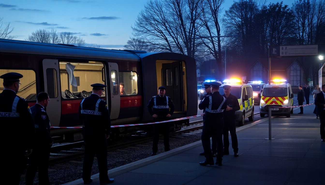 major incident on uk train leads to multiple injuries and arrests 1762045660