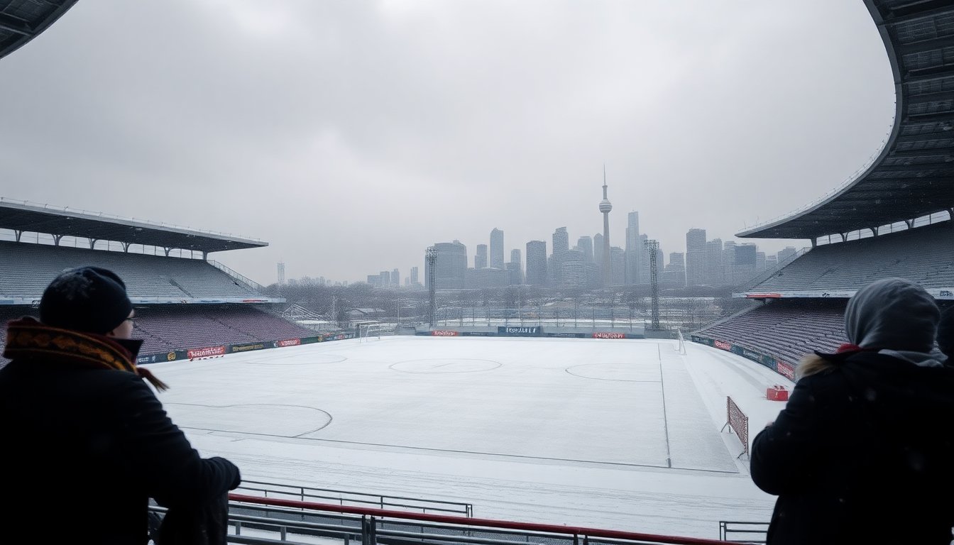 snow delays northern super league semifinal showdown montreal vs toronto 1762783727