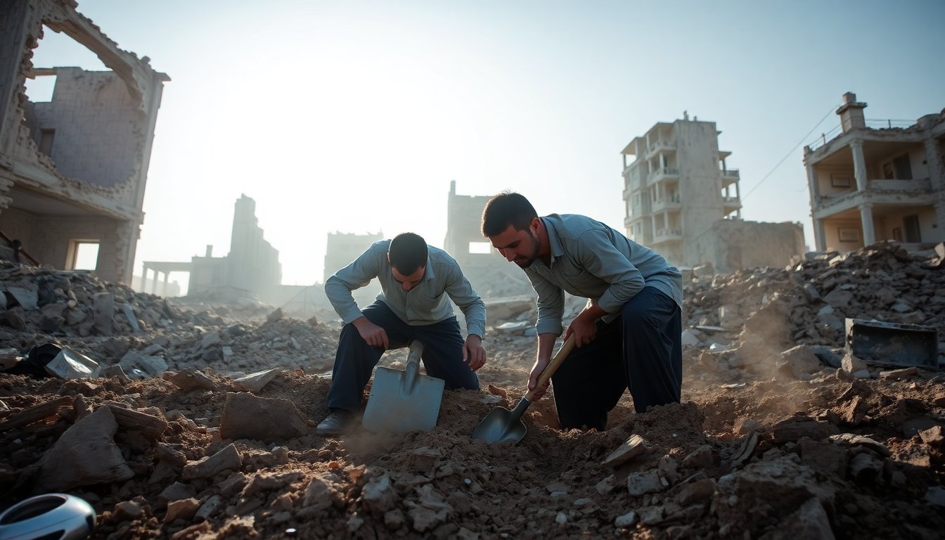 the quest for a lost childs remains in gazas ruins 1763121792