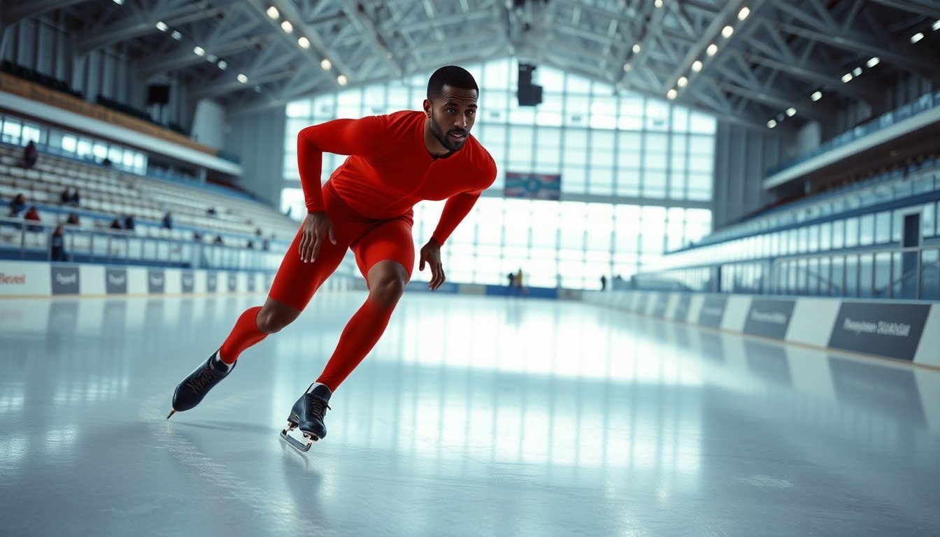 William Dandjinou: The Inspiring Journey to Olympic Speed Skating Glory