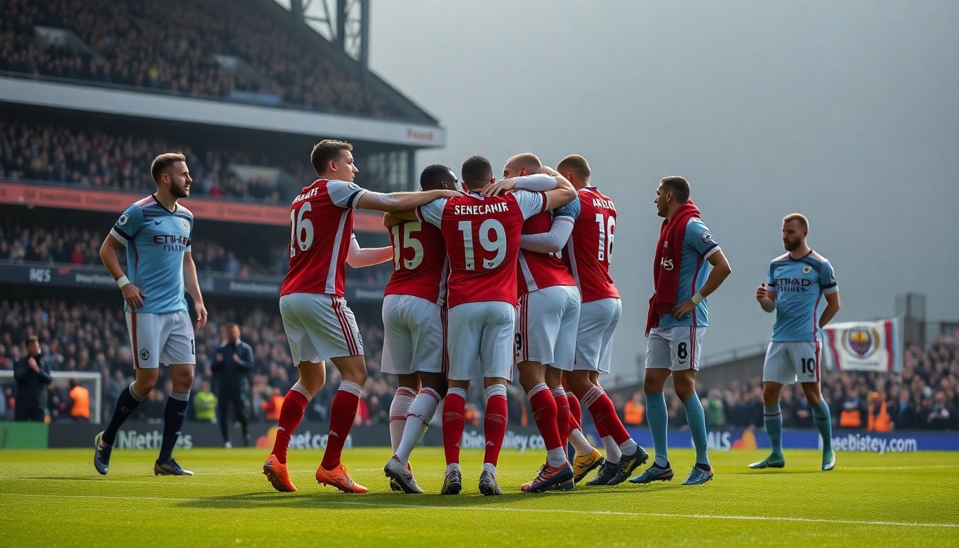 arsenal vs manchester city a thrilling showdown in the premier league title race 1766841184