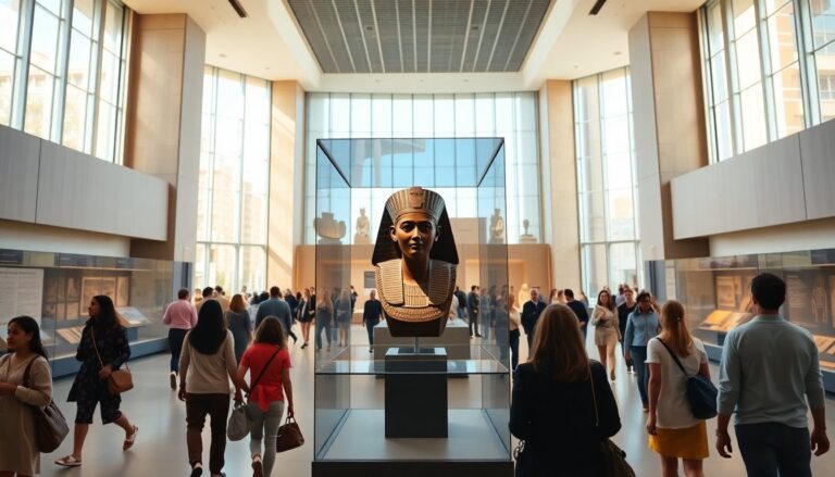 calls for nefertitis bust intensify with the opening of new egyptian museum 1766751008