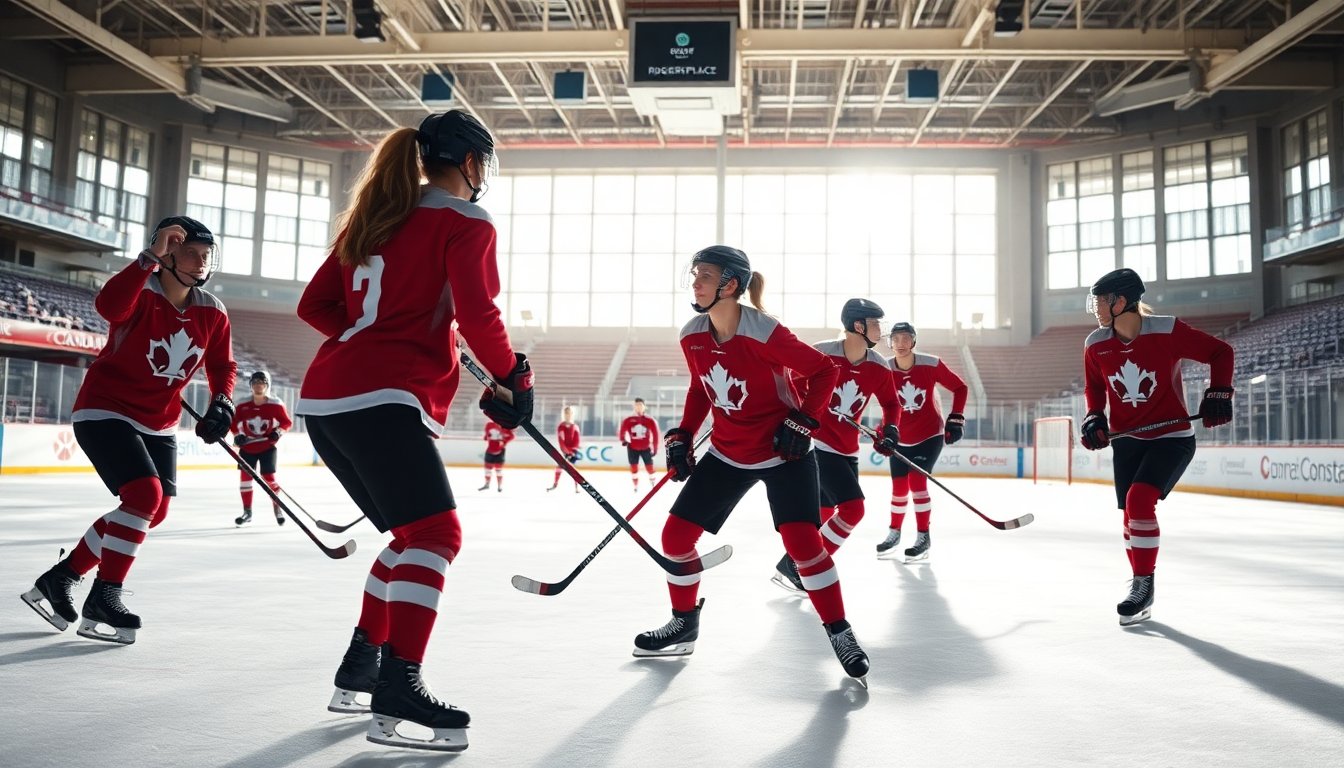 canadas womens hockey team reveals final roster for exciting rivalry series against the us 1764674581