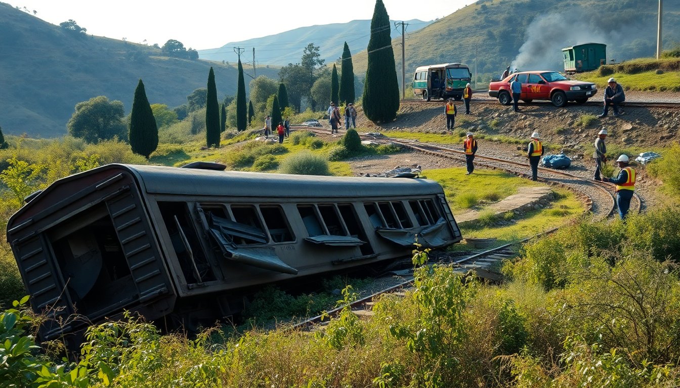 deadly train derailment in oaxaca mexico casualties and injuries reported 1766980160