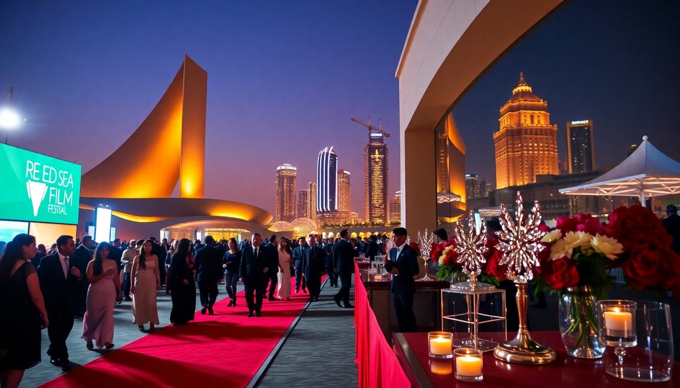 giant shines at star studded red sea film festival opening 1764950477