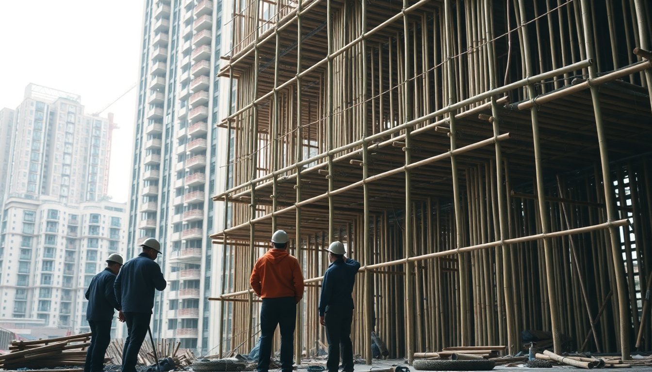 hong kong development minister advocates for bamboo scaffolding use after fire incident 1765466340