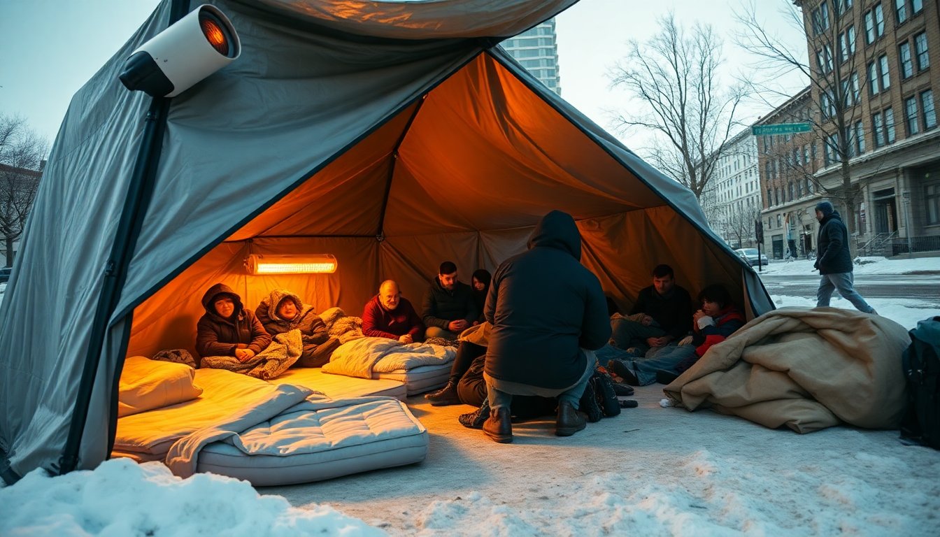 Montreal Implements Winter Initiatives to Aid the Homeless Community