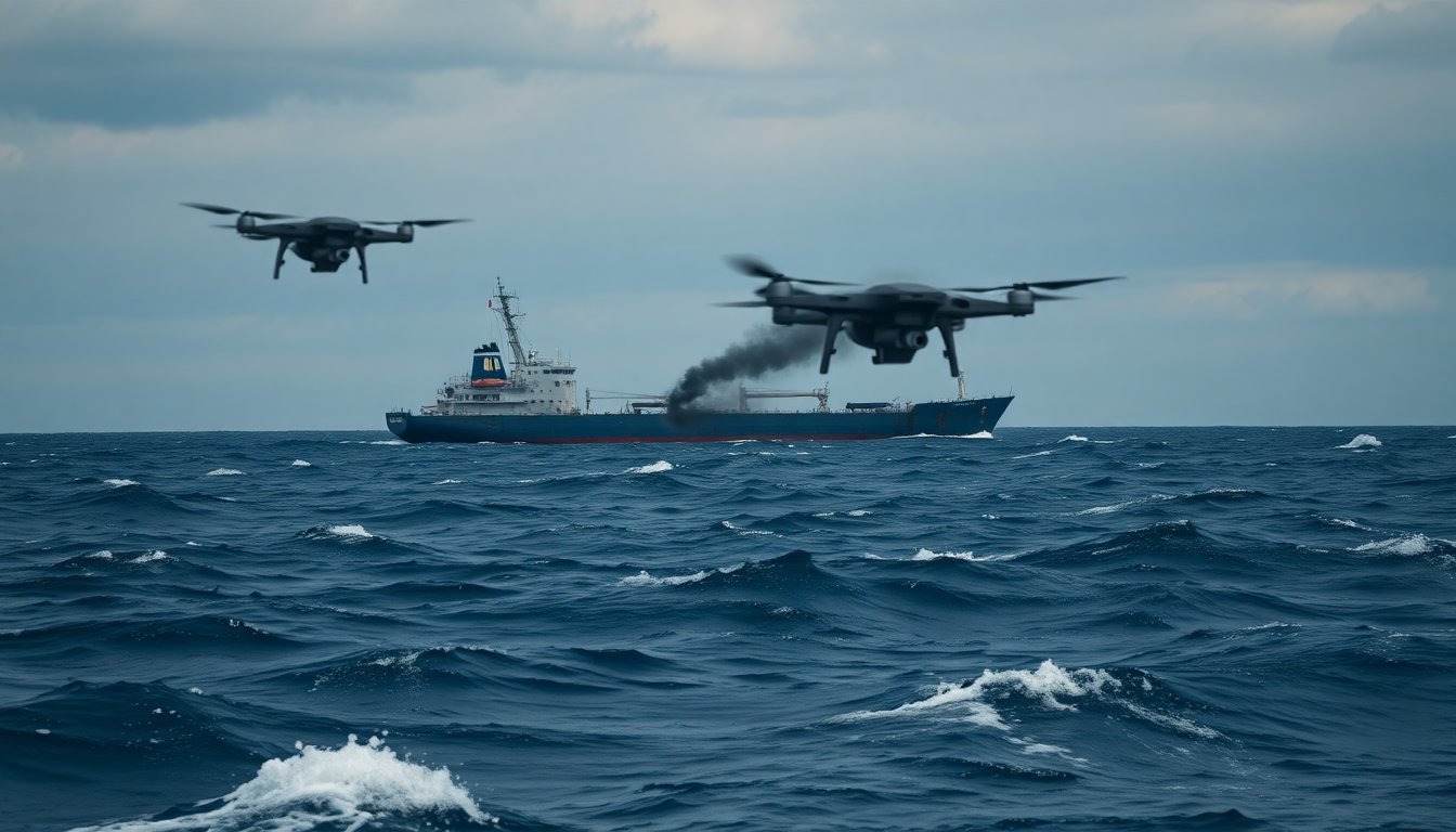 Ukraine Targets Russian Shadow Fleet Tanker in Mediterranean Waters