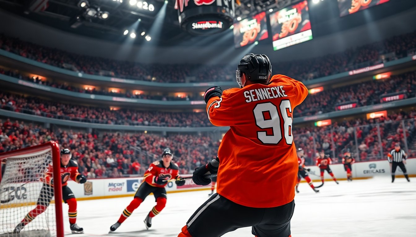 beckett sennecke nets first nhl hat trick propelling ducks to victory 1769419688