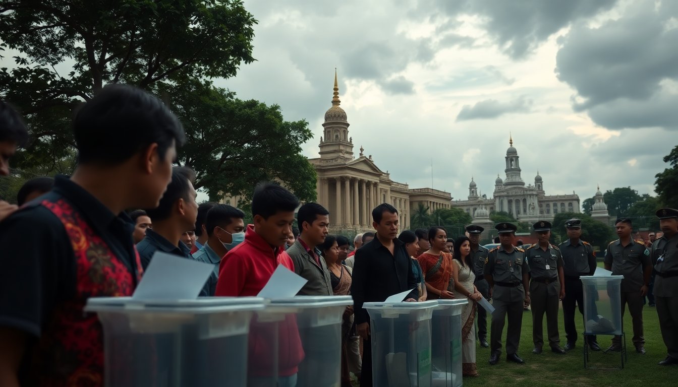 controversial military elections in myanmar voting amidst ongoing conflict 1768629885