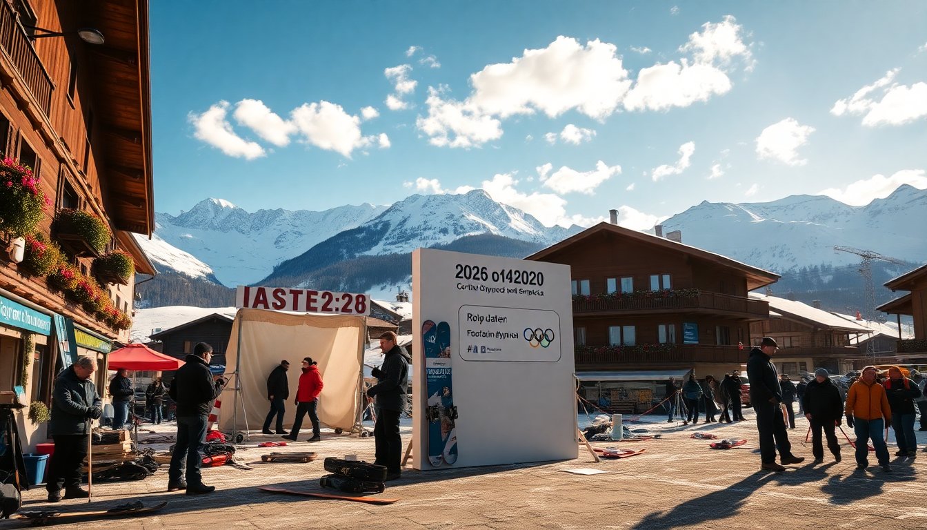 cortina dampezzo prepares for the excitement of the 2026 winter olympics 1767893935