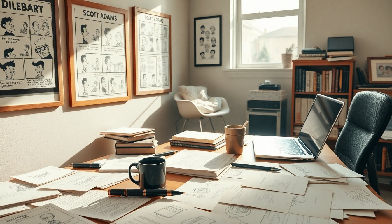 donald trump remembers scott adams creator of dilbert a tribute to the renowned cartoonist 1768349329