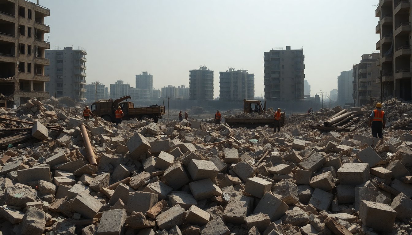 gazas recovery stalled overcoming rubble and ongoing violence 1768597581