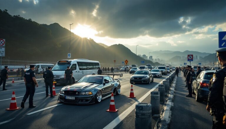 hong kong police weekend operation results in arrests and hundreds of traffic violations 1768732982