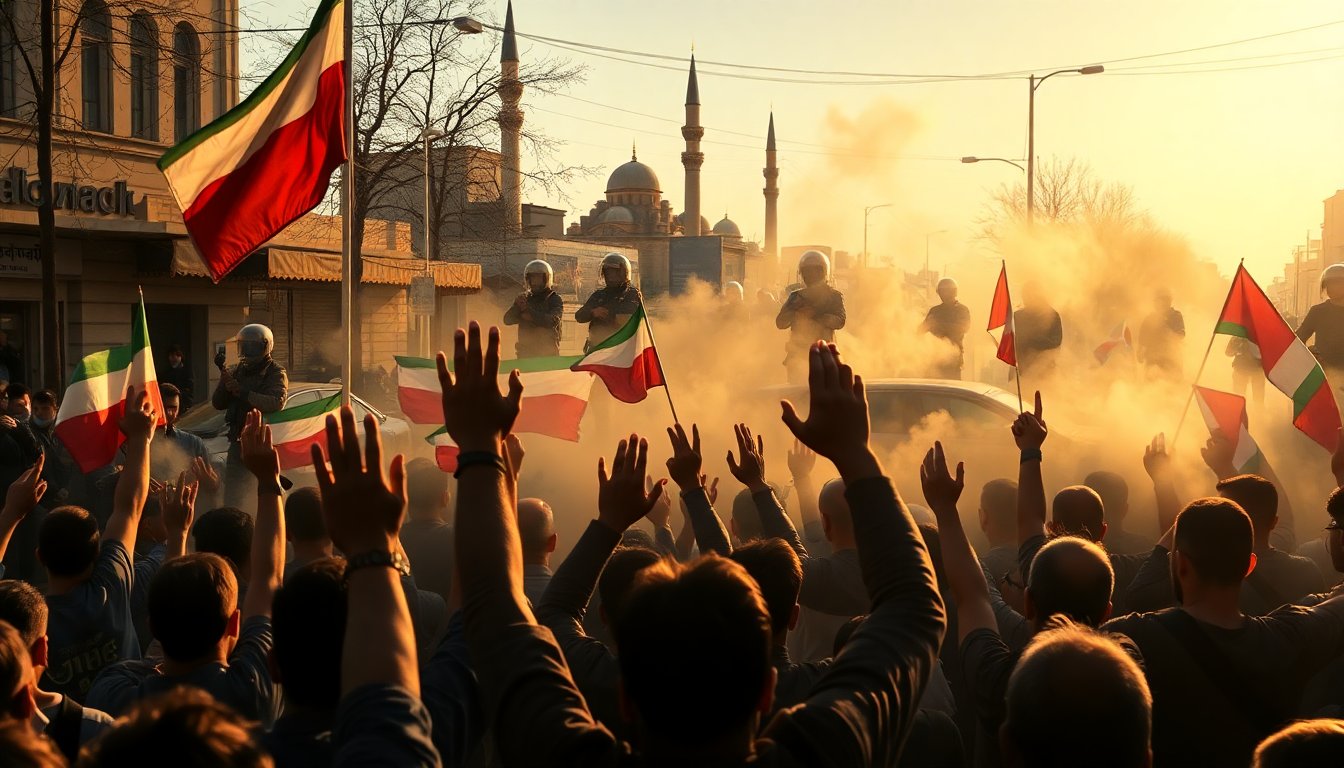 intensified iranian protests escalate as government issues violent threats 1767983939