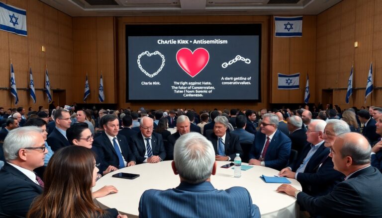 israel acknowledges charlie kirks impact in the fight against antisemitism 1768488327