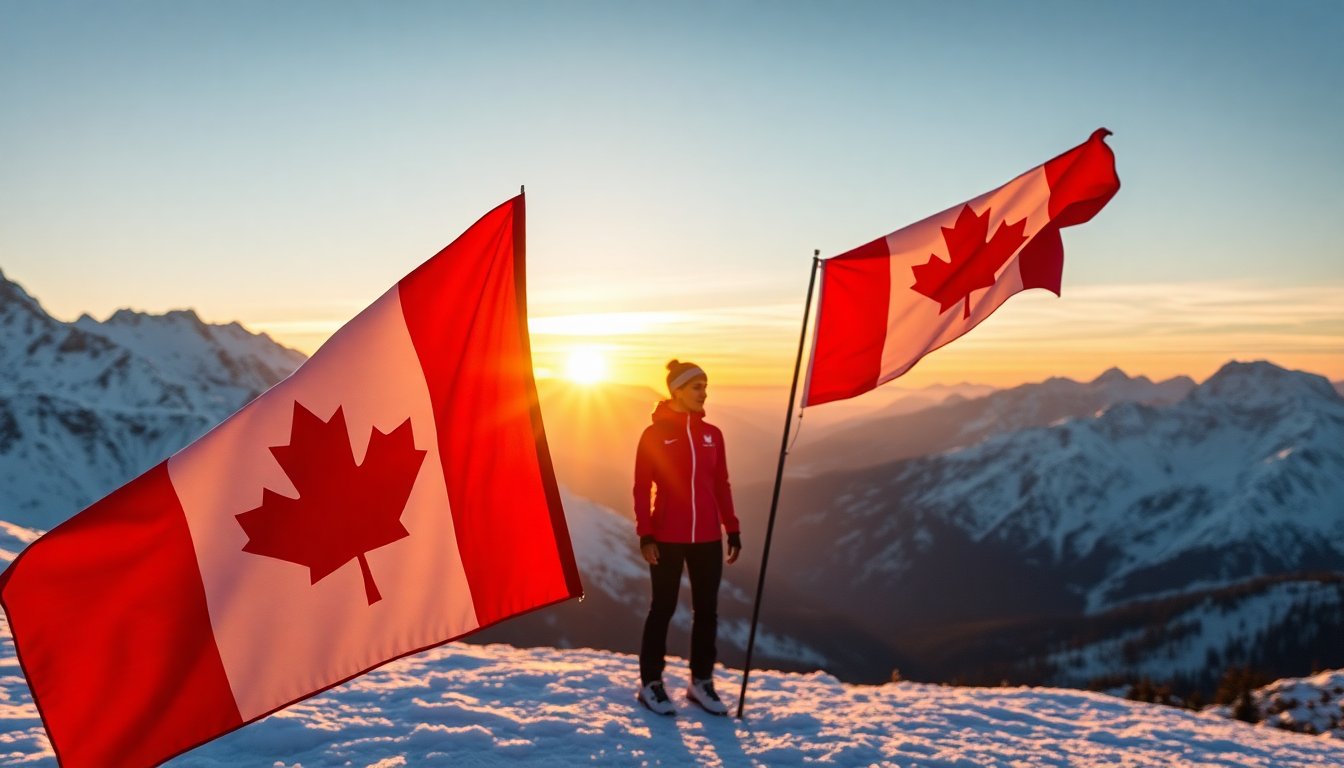 kingsbury and thompson appointed as flag bearers for canada at the 2026 winter games 1769655150