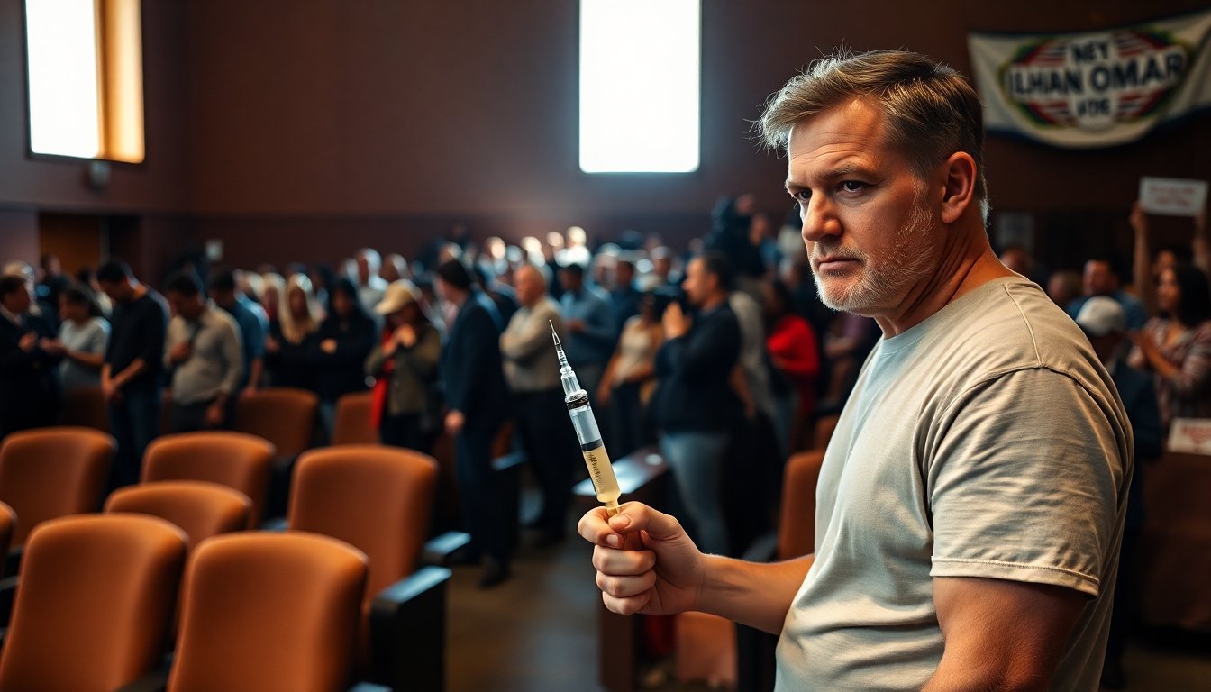 pro trump supporter confronts ilhan omar at town hall event 1769633456